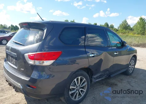 2013 Nissan Pathfinder S z USA, uszkodzony, nr VIN 5N1AR2MM5DC642474